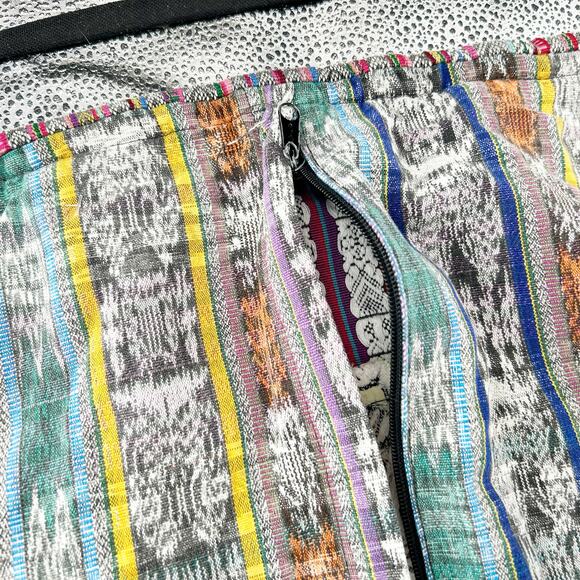 Home Decor Boho Artsy Southwestern Embroidered Animal Handmade Throw Pillowcase - Picture 5 of 6